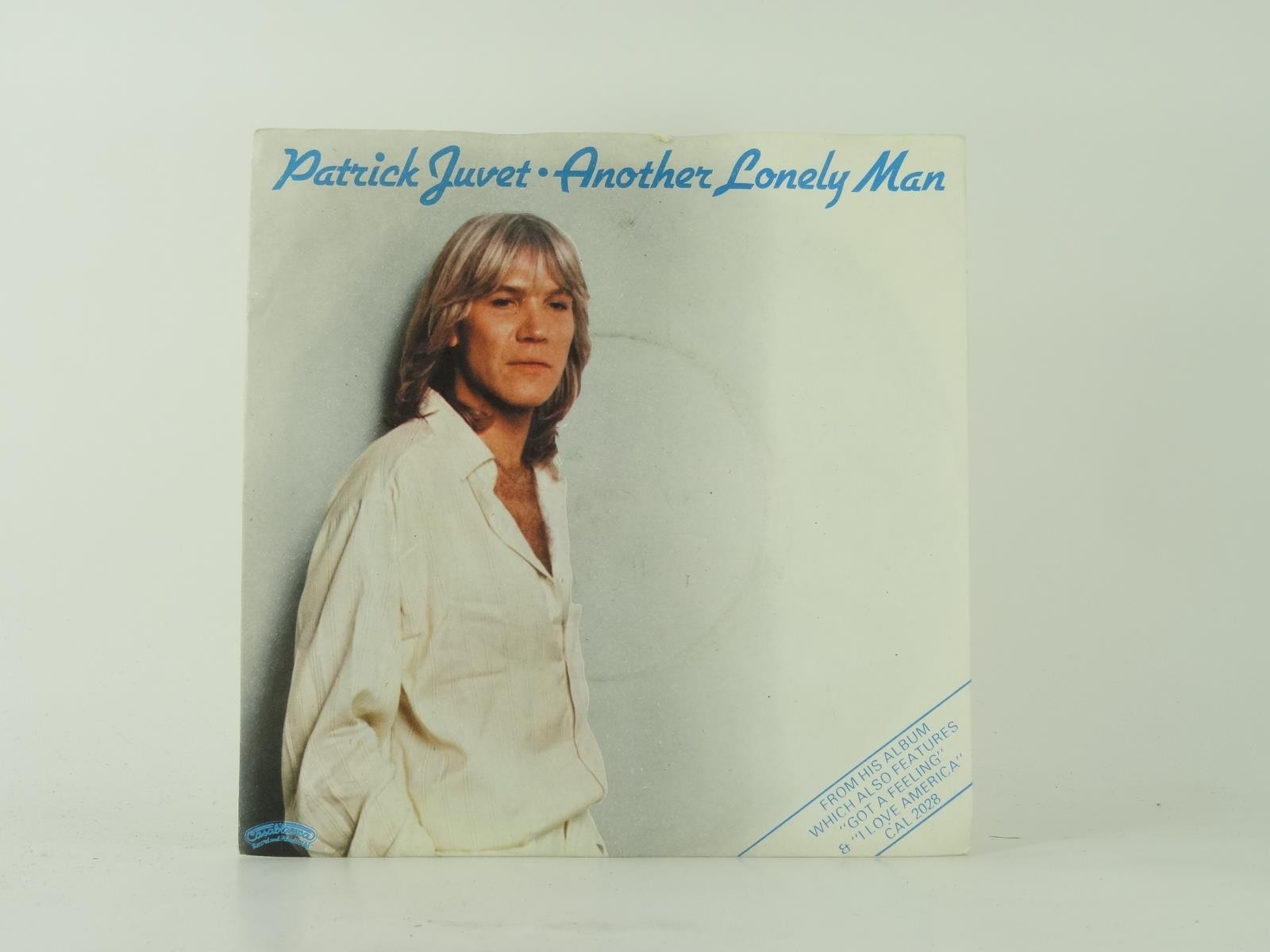 PATRICK JUVET ANOTHER LOVELY MAN (10) 2 Track 7" Single plus Picture Sleeve CASB