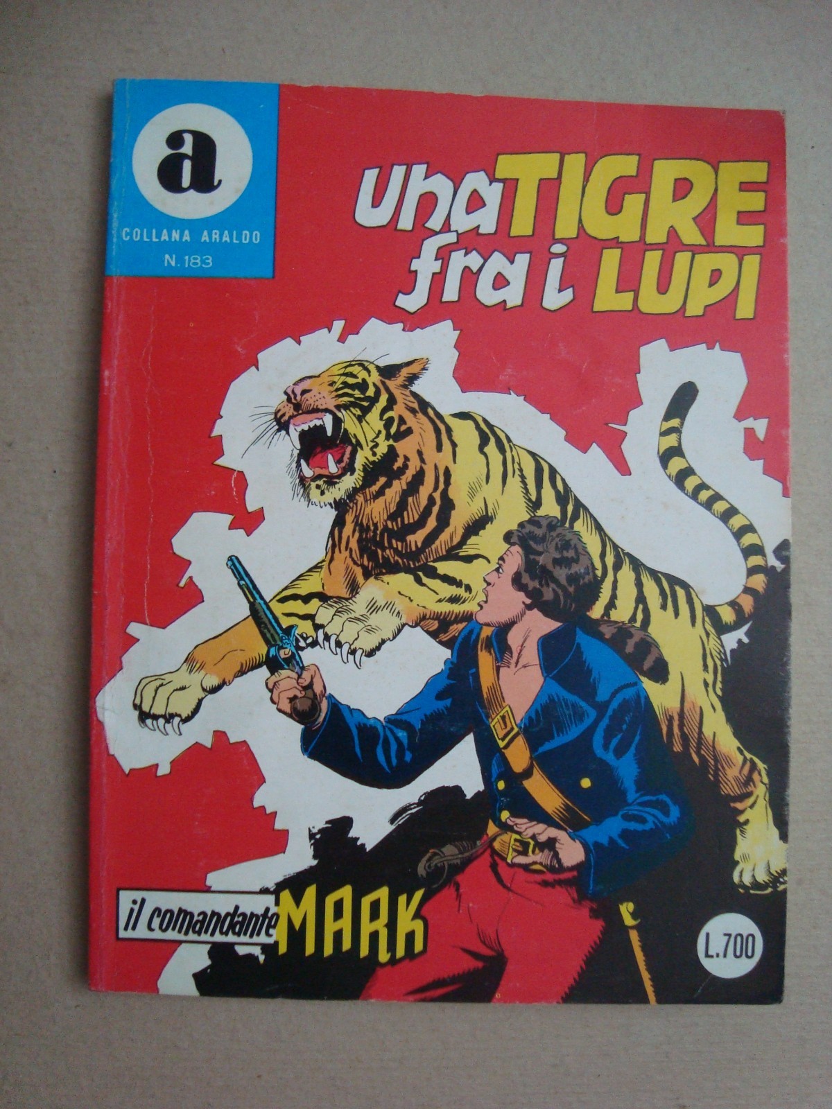 collana araldo comandante mark n° 183 ed.araldo 1981