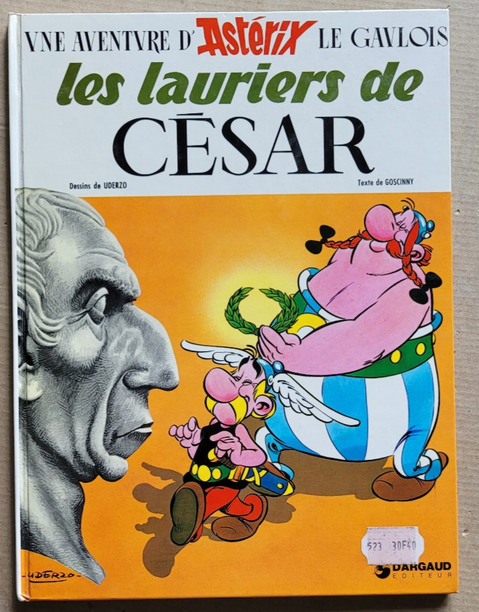 Astérix ; Les Lauriers de César UDERZO & GOSCINNY éd Dargaud rééd 1983