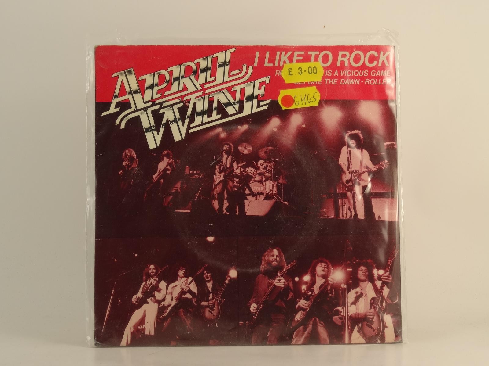 APRIL WINE I LIKE TO ROCK (82) 2 Track 7" Single including Picture Sleeve CAPITO