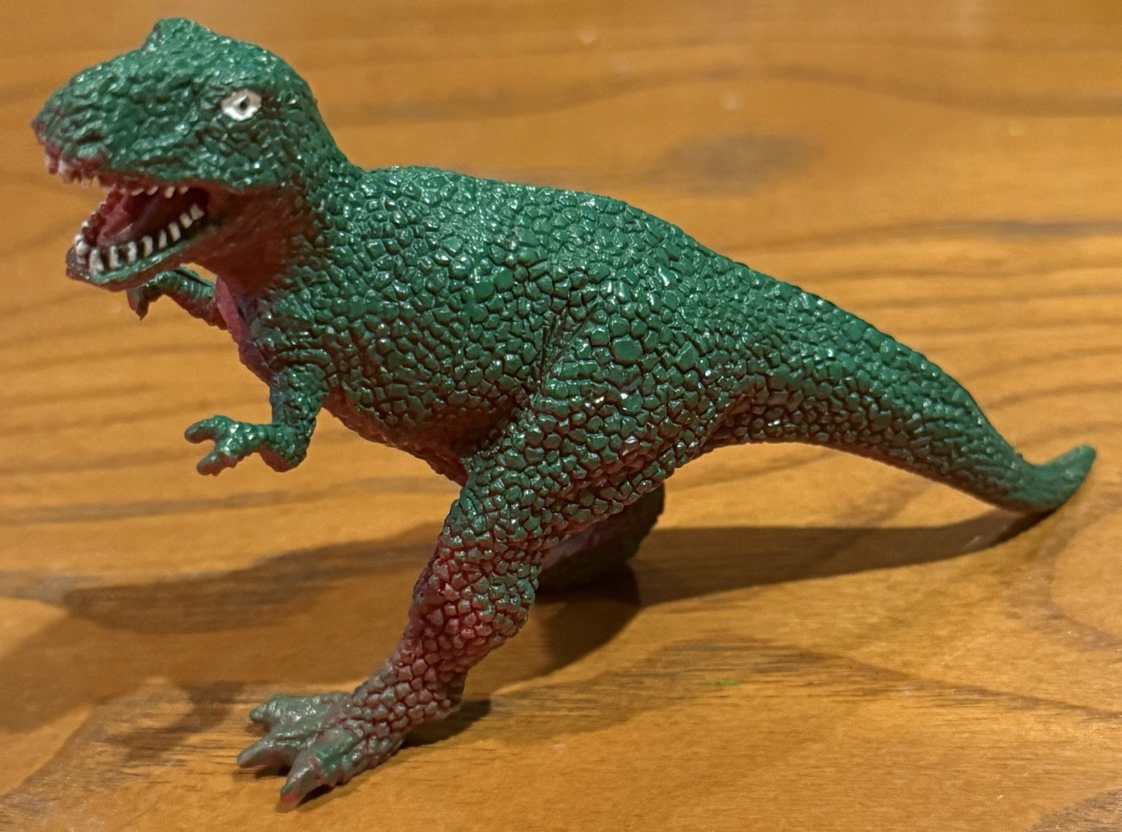 Modellino giocattolo dinosauro Tyrannosaurus Rex vintage - alto 3 pollici - Jurassic T-Rex