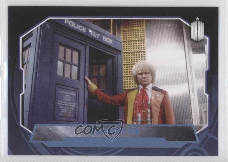 2015 Topps Doctor Who Story Blue 86/199 Season 23 #188 2o7