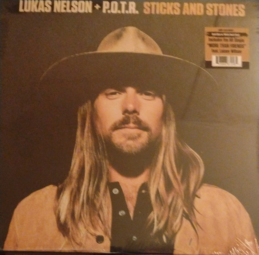 Lukas Nelson + POTR - Sticks & Stones LP Vinyl /New N Sealed Limited Blue Swirl