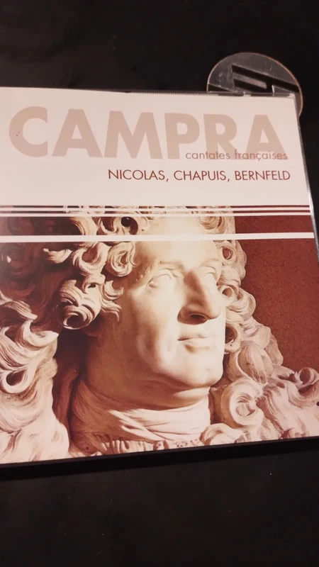 André Campra 5 Cantates Françaises Jacqueline Nicolas Cuiller Bernfeld Michel Chapuis Arion
