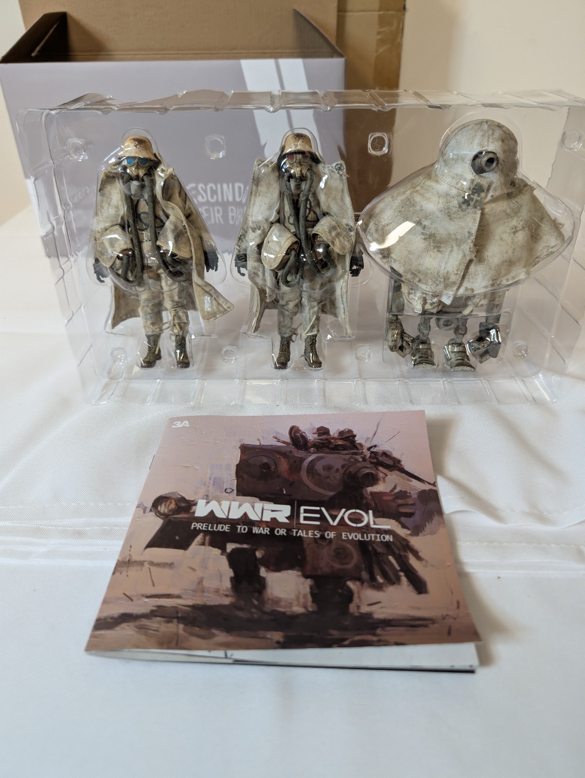 ThreeA WWRp Emanation NOM 1Field Commanders Set scala 1/12 - IN MAGAZZINO NEGLI STATI UNITI
