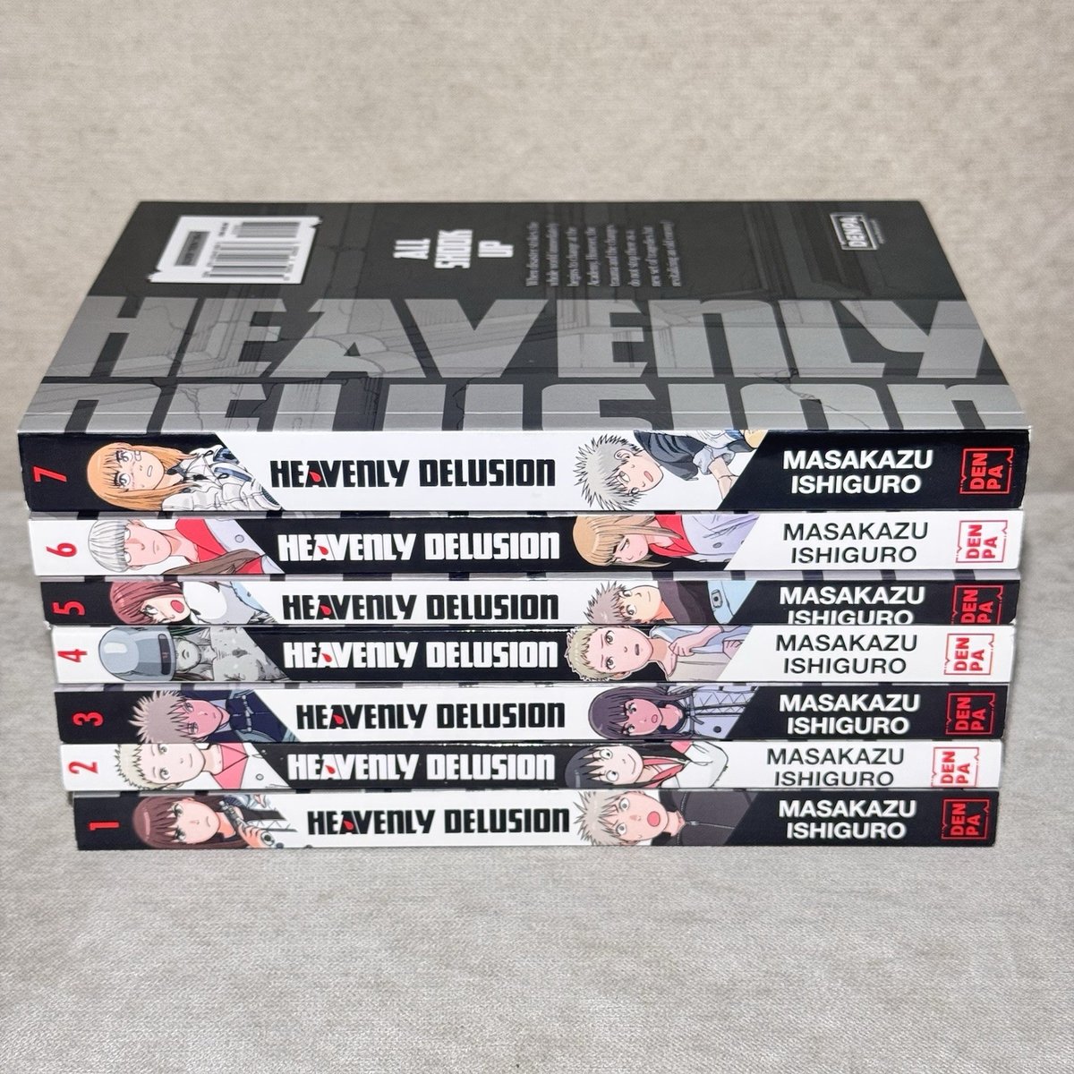 Heavenly Delusion Manga Set Volume 1 2 3 4 5 6 7 Prima Stampa AUTENTICO [Inglese]