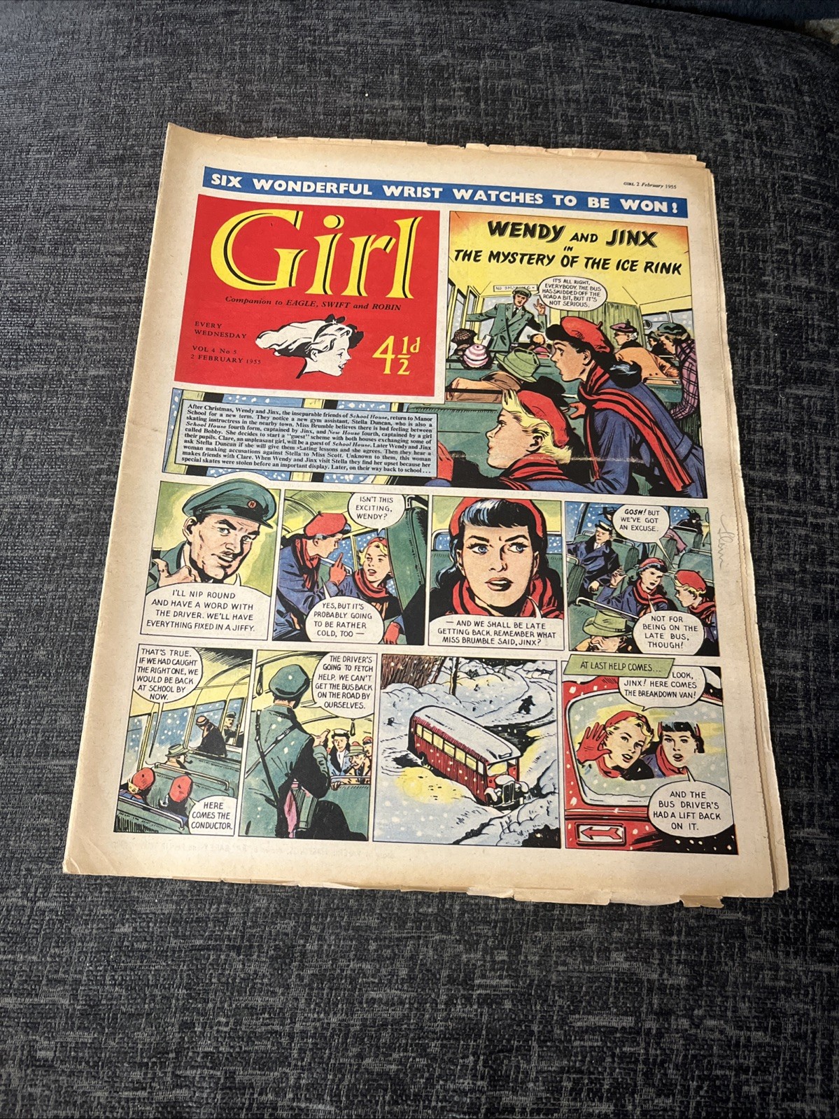 Girl Comic - Vol 4 No 5 - 2 February 1955