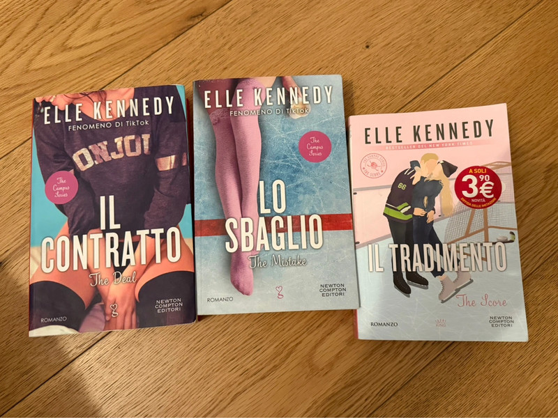 Primi tre libri Elle Kennedy