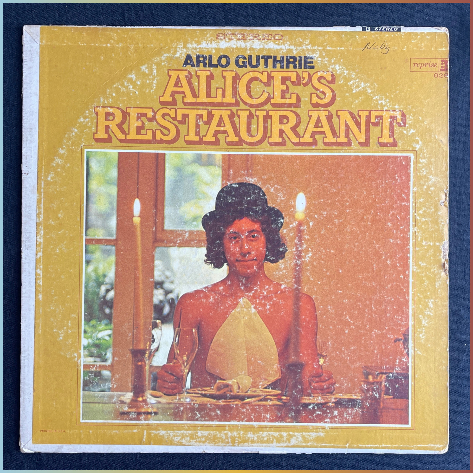 Arlo Guthrie Alice's Restaurant Reprise RS 6267 Vinyl LP Stereo VERY GOOD / FAIR