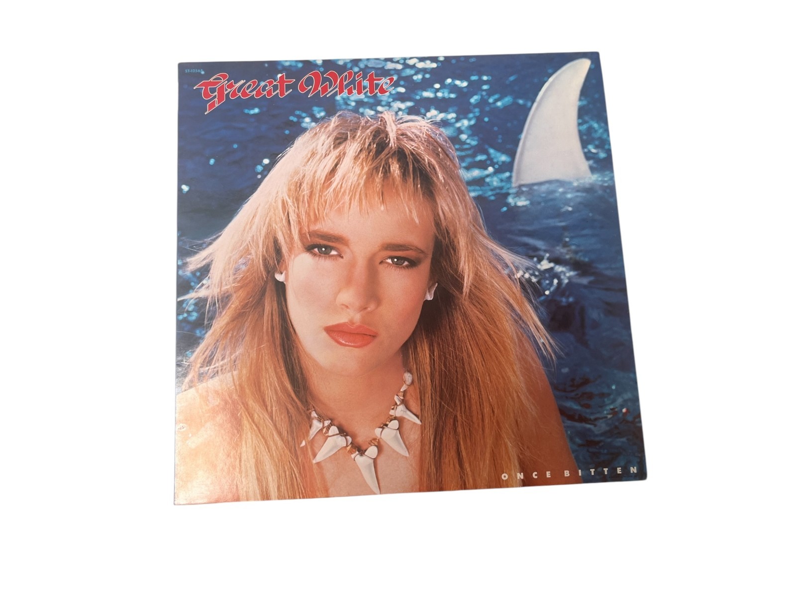 Great White Once Bitten Vinyl Record Album 1987 LP