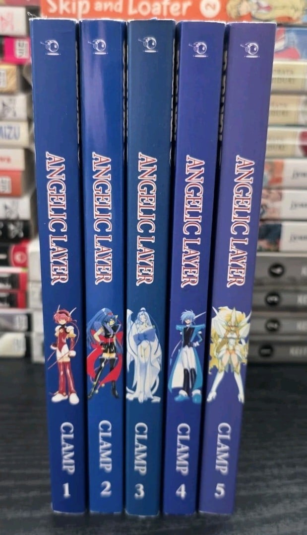 Manga Angelic Layer Vol 1-5 Full Set English Volumes Toykopop