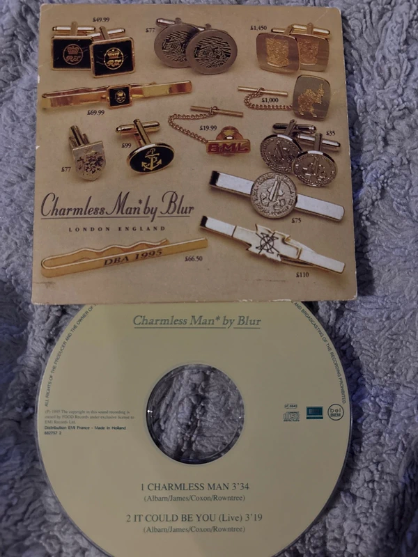 Blur charmless man by Cd single