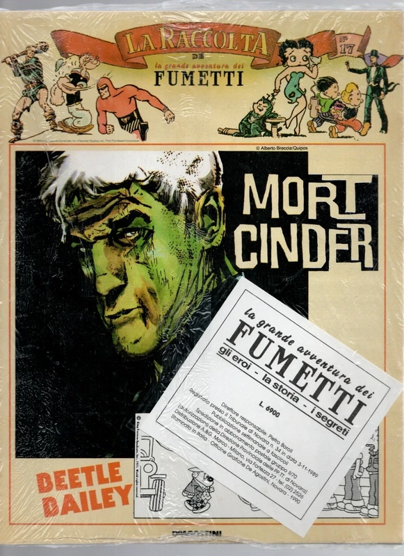 La raccolta de la grande avventura dei fumetti N°17 Mort Cinder/Beetle Bailey blisterati