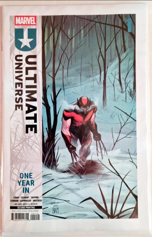 Ultimate Universe: One  Year in 1 Alessandro Cappuccio 2nd Printing Variant 🇺🇸
