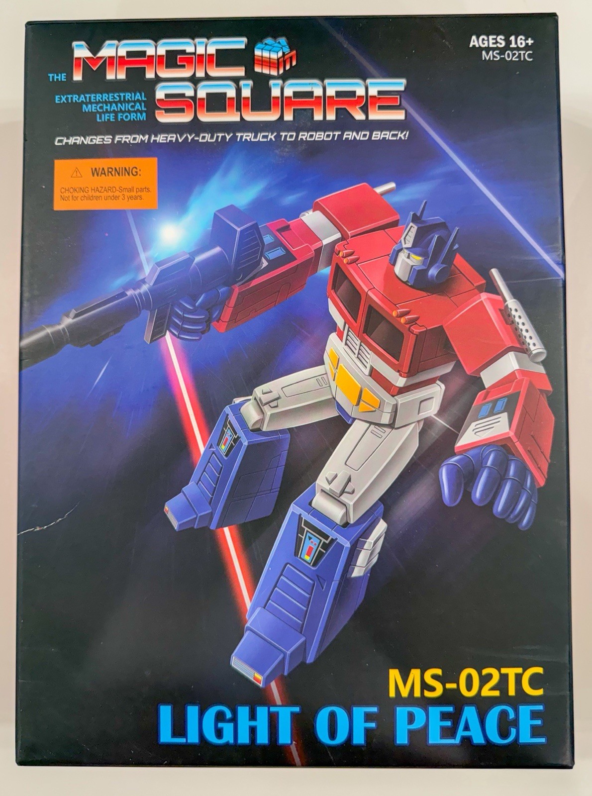 Magic Square MS-02TC Light of Peace Optimus Prime MS 2.0 MP G1 Toy Color NEW