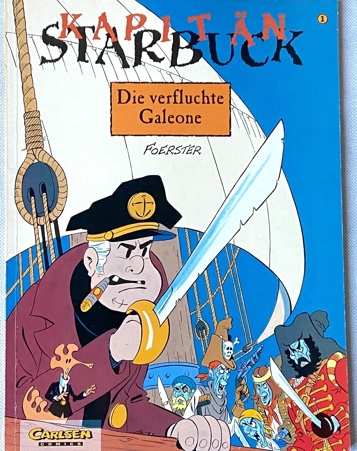 Il maledetto galeone (capitano Starbuck) libro Carlsen, fumetto