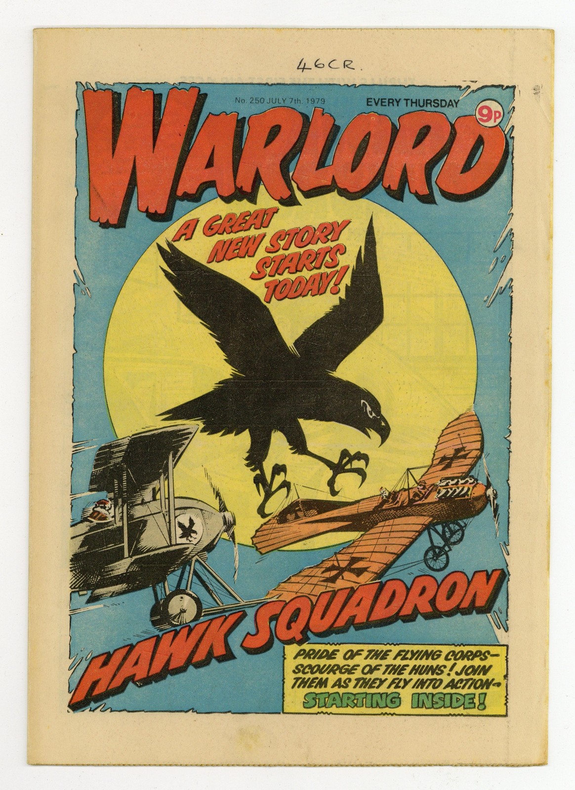 Warlord #250 FN 6.0 1979