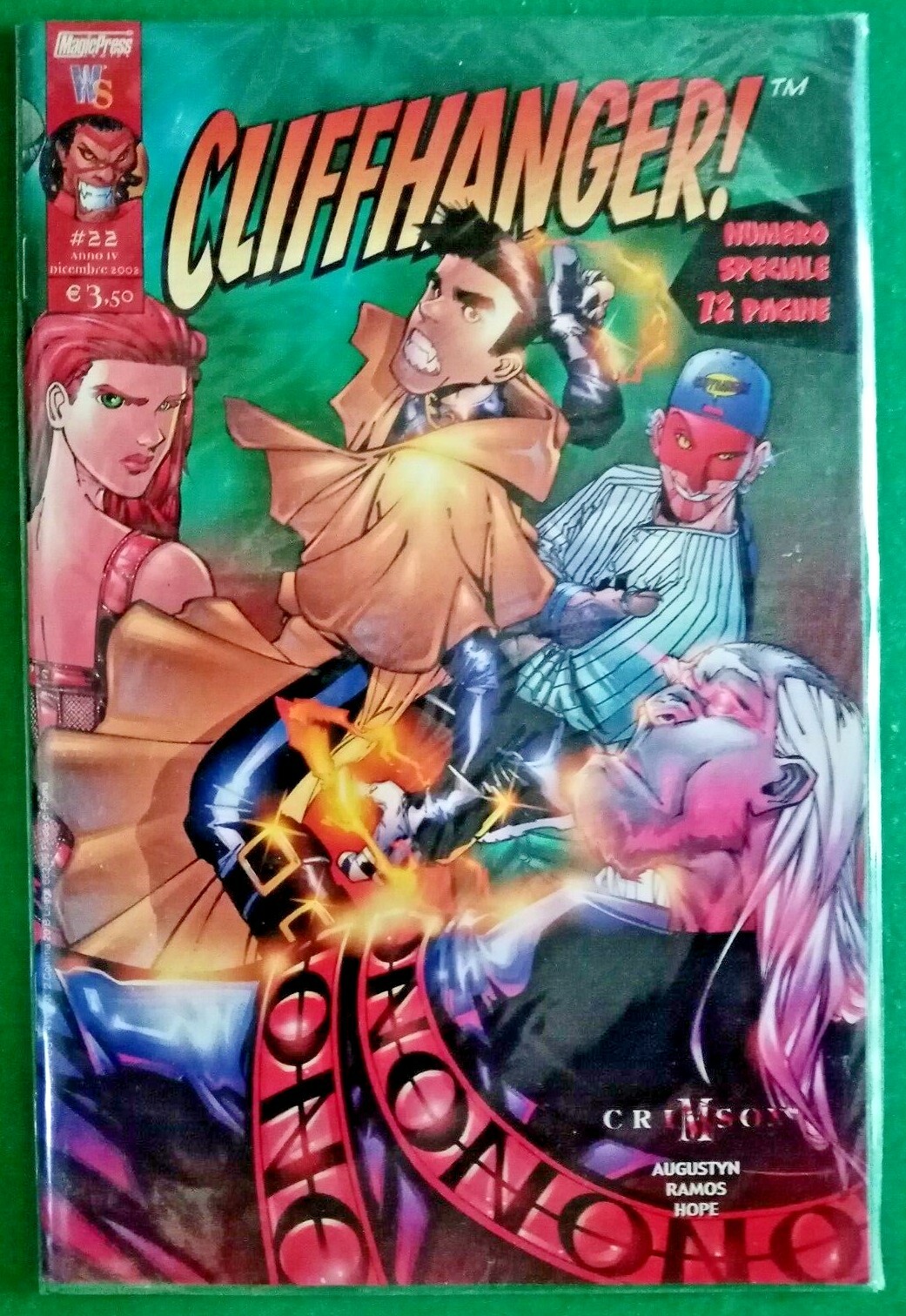  FUMETTO MAGIC PRESS- CLIFFHANGER -N.22-NEW/EDICOLA/PERFECT-RIF.4952