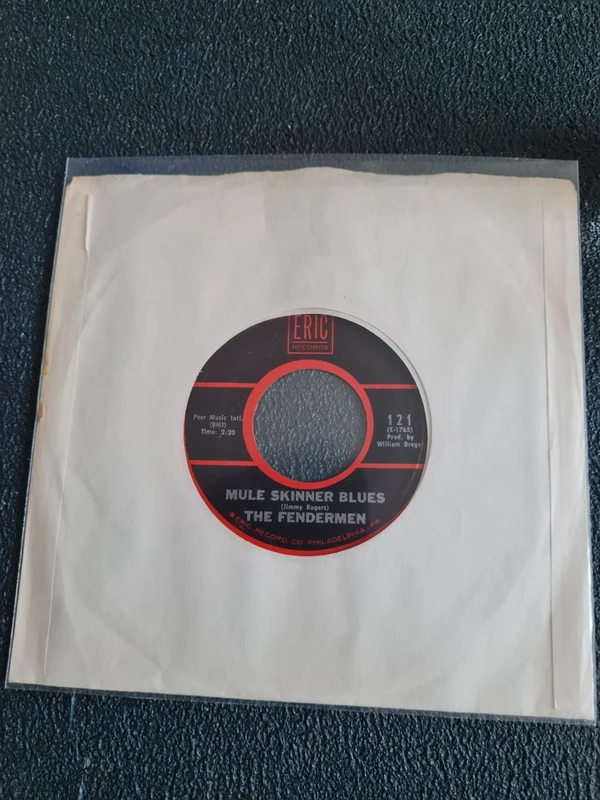 The Fendermen " Mule skinner blue " Éric records E 1765 tbe 1980