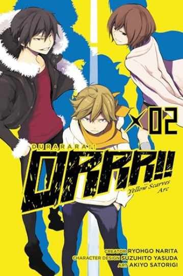 Durarara!! Sciarpe gialle arco, vol. 2 - Copertina flessibile, di Narita Ryohgo - Ottimo
