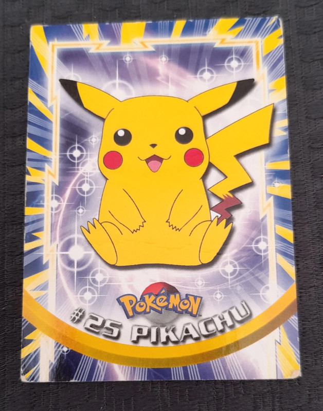 carte à collectionner Pikachu #25 de la série Pokémon TV Animation Edition (Series 1)