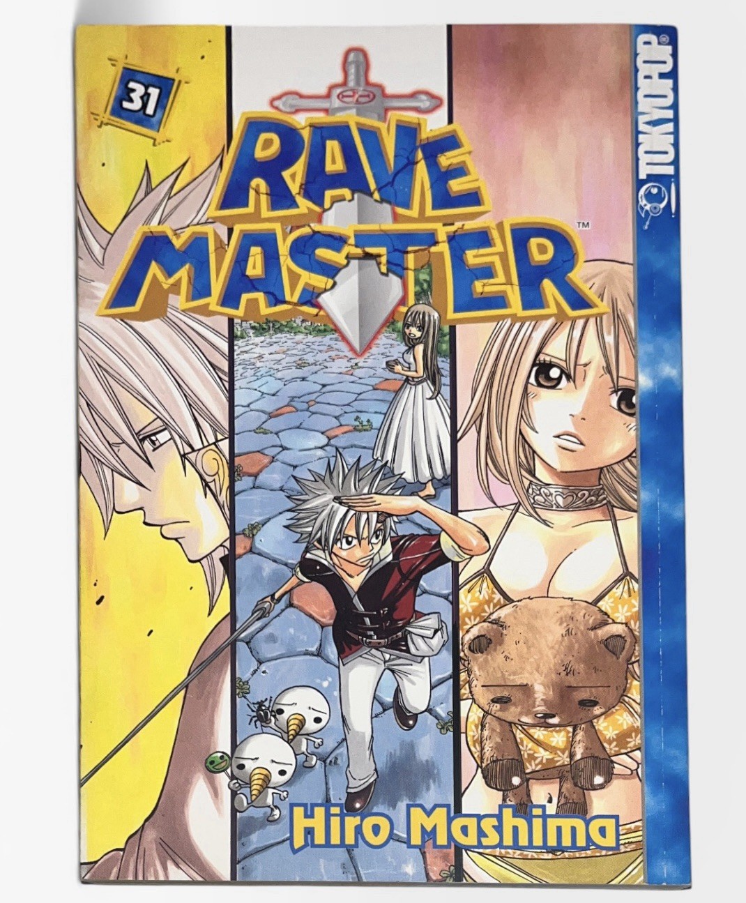 Rave Master Volume 31 Manga Inglese Hiro Mashima TokyoPop Omnibus