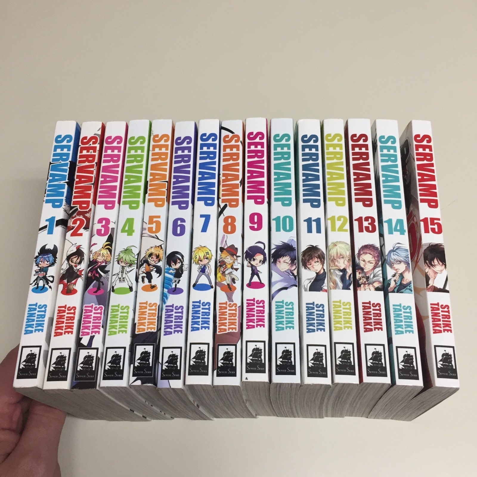 Lotto Servamp Manga Inglese Volume 1-13 Starter Set Serie