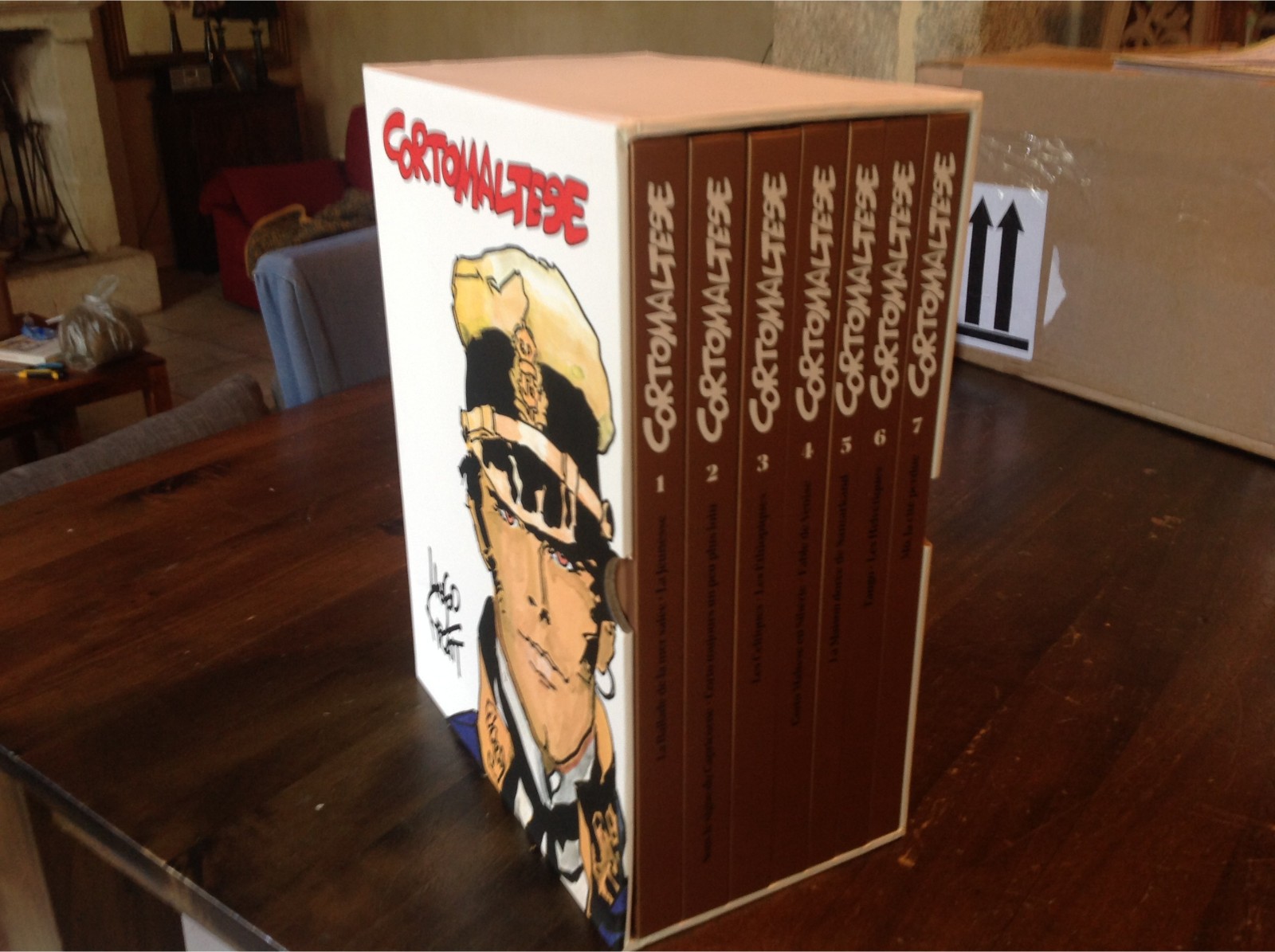 Coffret BD Corto Maltese L'intégrale Hugo Pratt 7 tomes