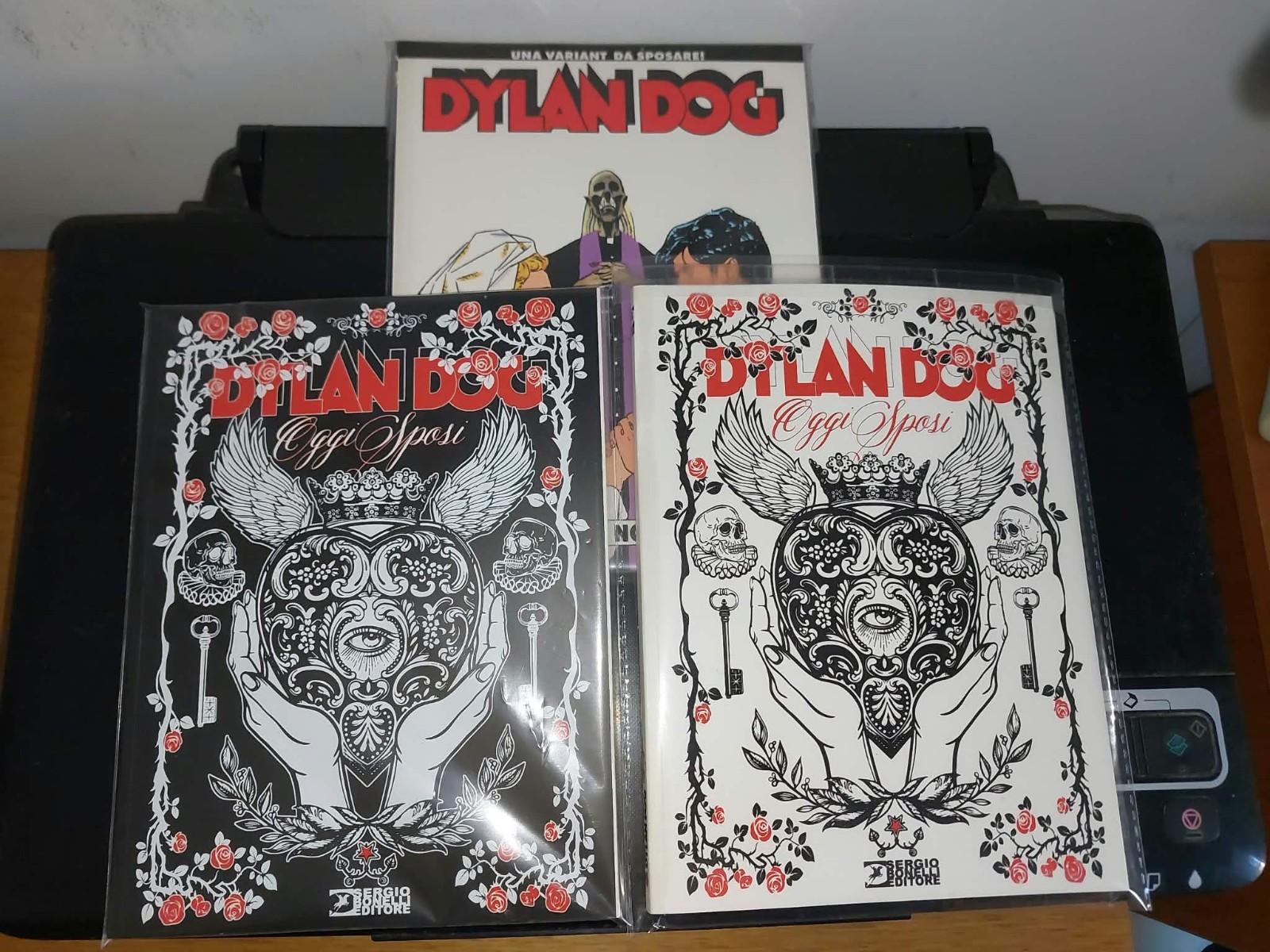 Lotto Dylan Dog  399 Variant Oggi Sposi + Variant 121 Finché Morte Non Vi Separi