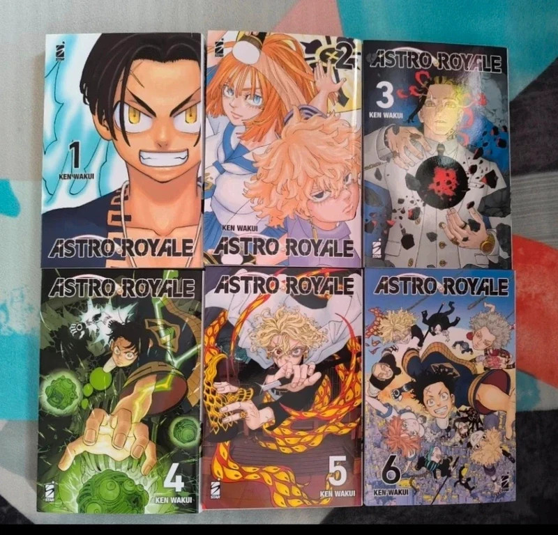 Astro Royale - Ken Wakui - Serie completa - 1 2 3 4 5 6