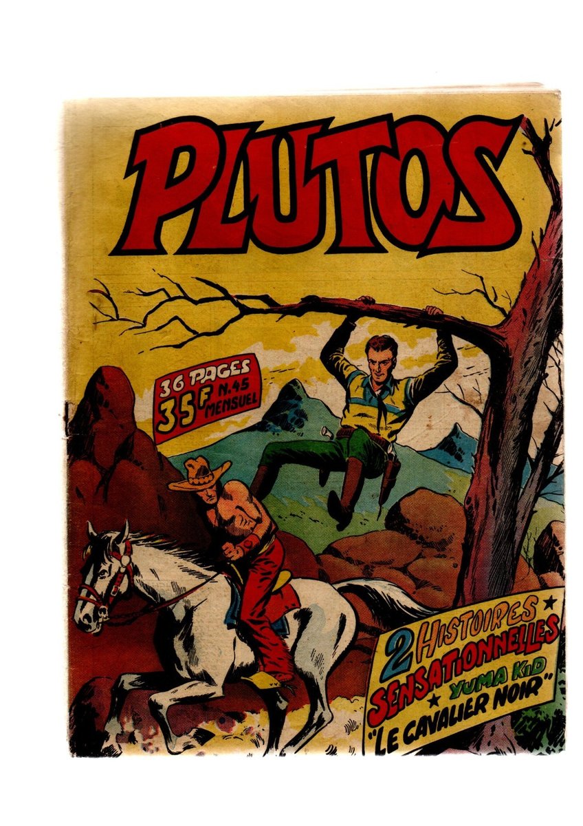 PLUTOS n°45. Editions LUG 1954.  Moyen état