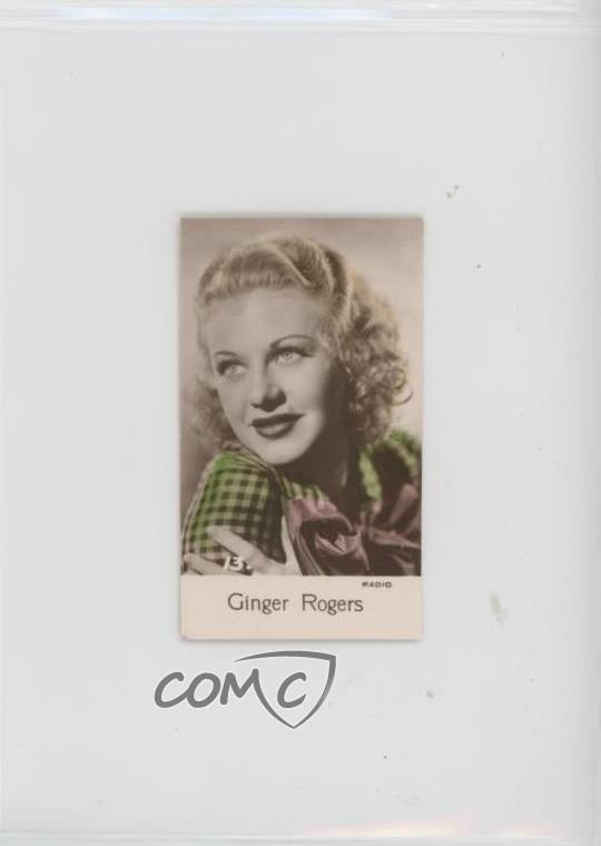 1937 Bridgewater Film Stars 5° serie Ginger Rogers #13 mq1