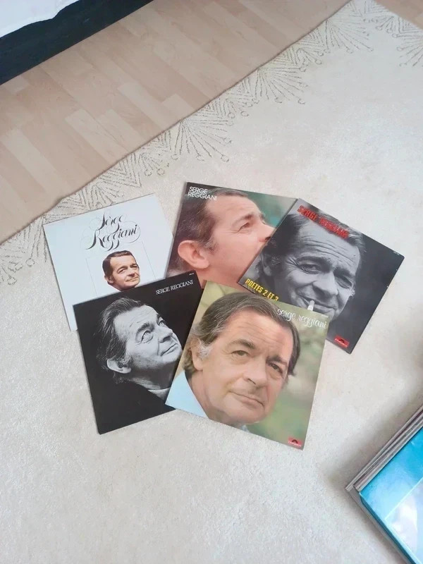 Lot vinyles Serge Reggiani