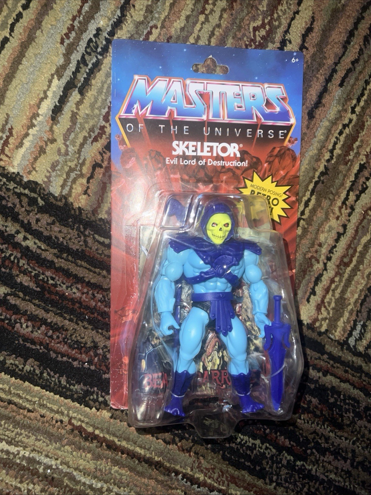 Masters of the Universe Skeletor Retro Play Figure 2026 MOTU Mattel Origins