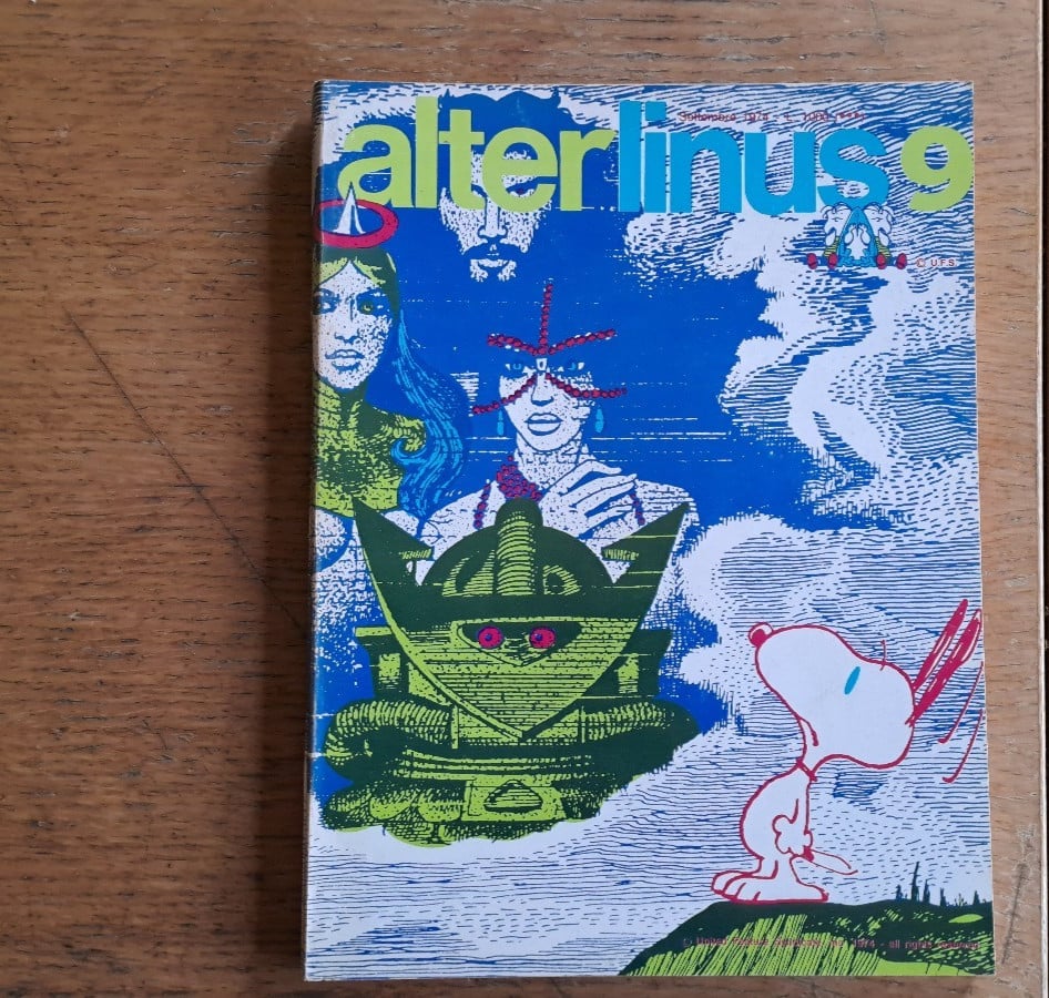 "AlterLinus" n.9, settembre 1974,  Milano Libri Edizioni, con Valentina ecc.