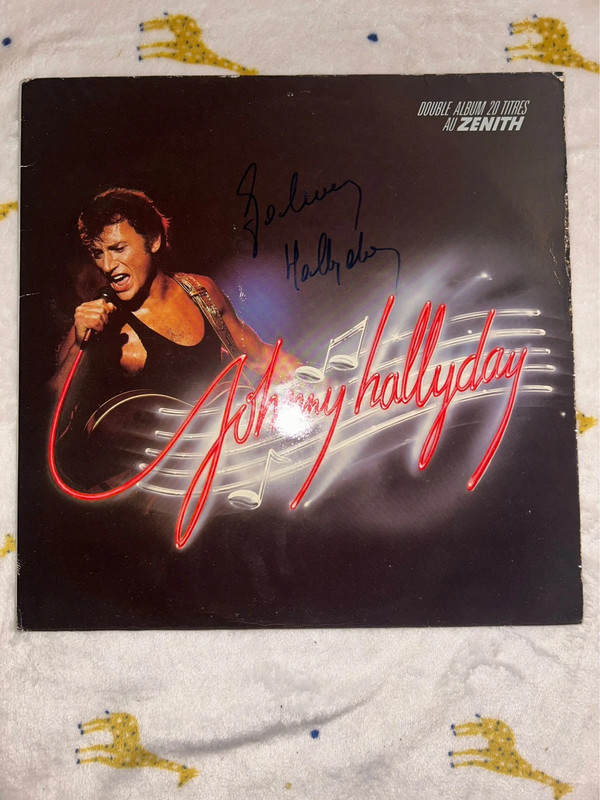 Vinyle dédicassé + billet de concert 1984