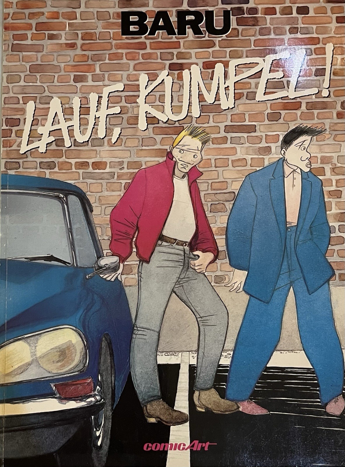 Corsa, amico! - Fumetto artistico - copertina morbida - fumetto - BARU 