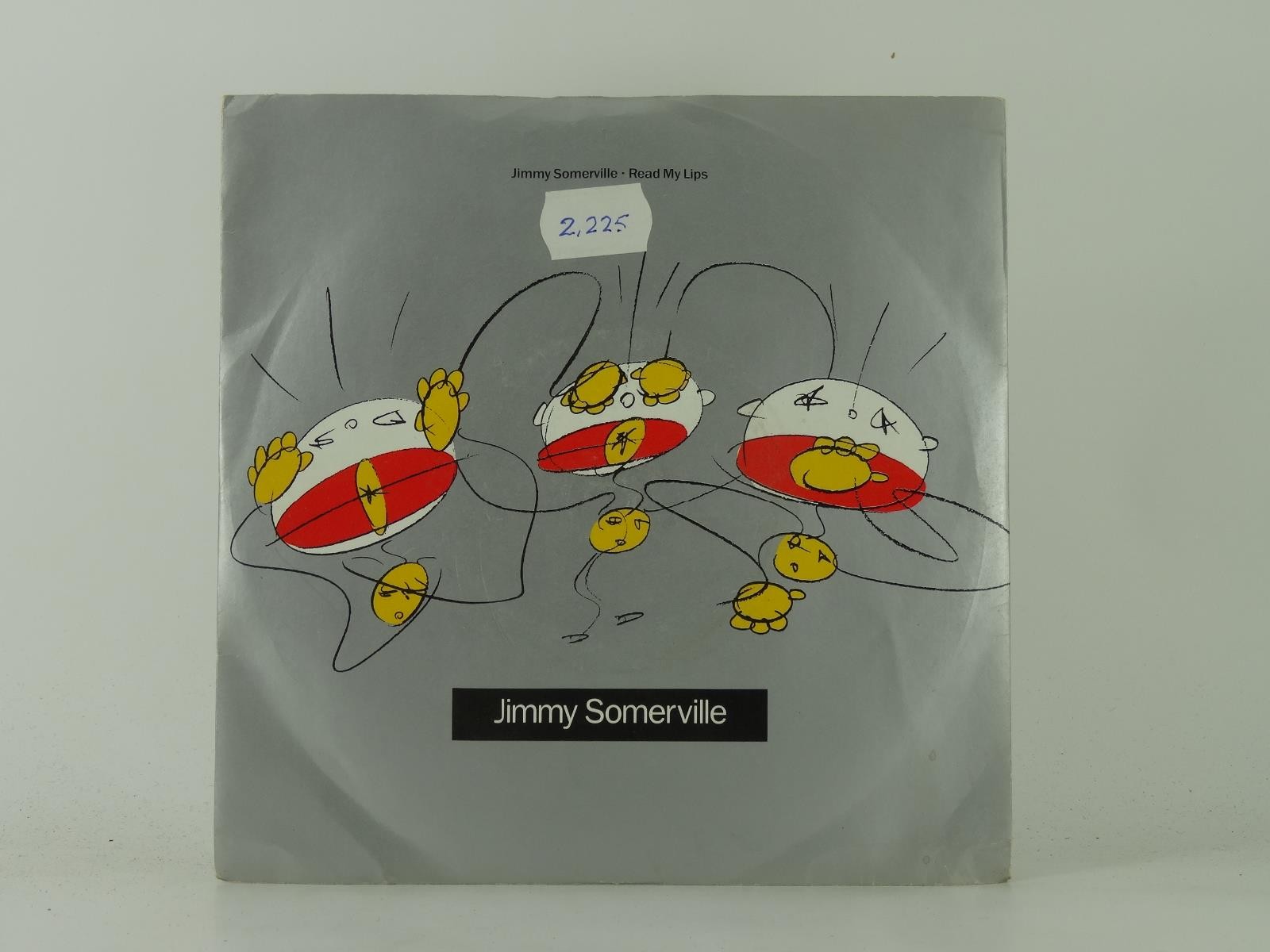 JIMMY SOMERVILLE READ MY LIPS (32) 2 Track 7" Single including Picture Sleeve LO