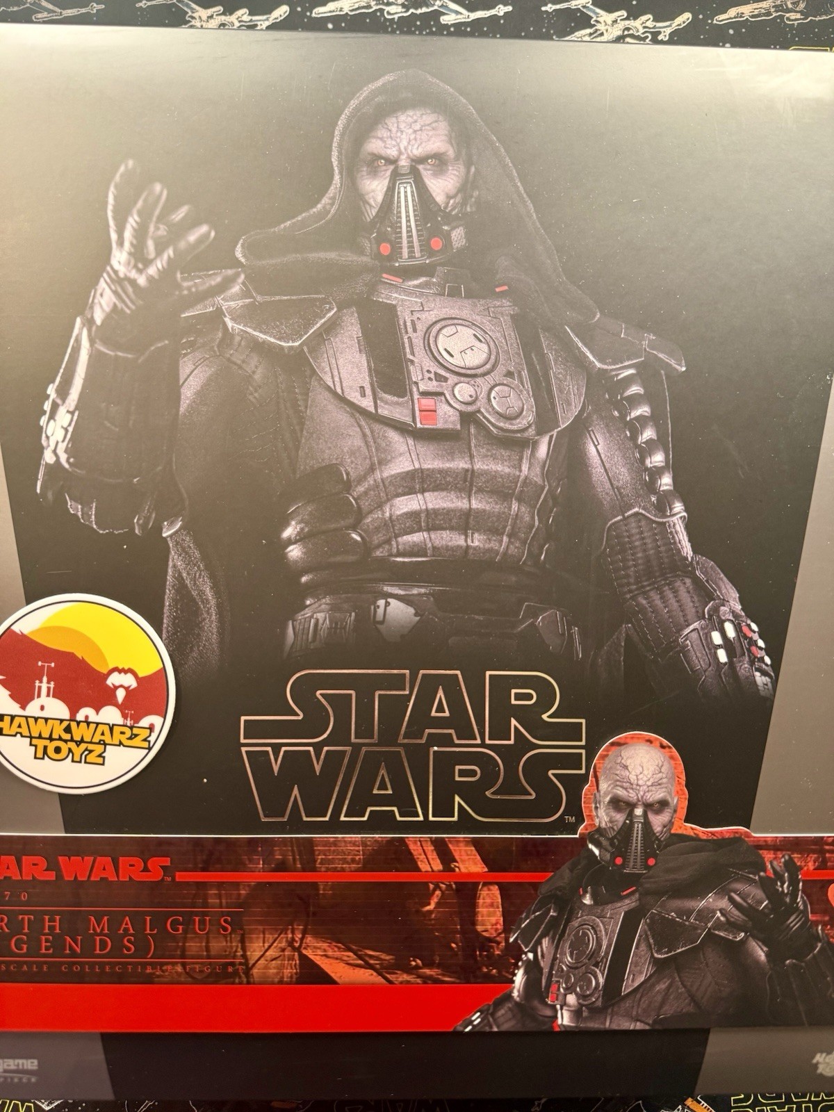 Hot Toys Star Wars Knights Of The Old Republic Darth Malgus VGM70 1/6 Sideshow