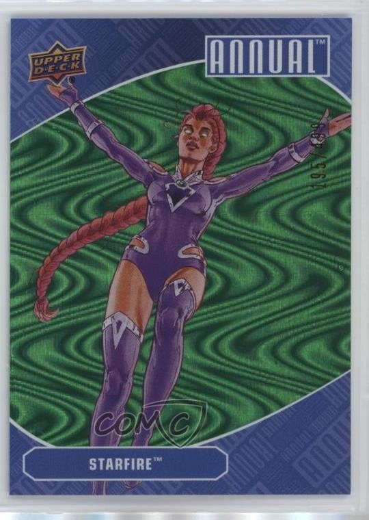 2023-24 Upper Deck DC Annual Green /499 Starfire #52 0b3