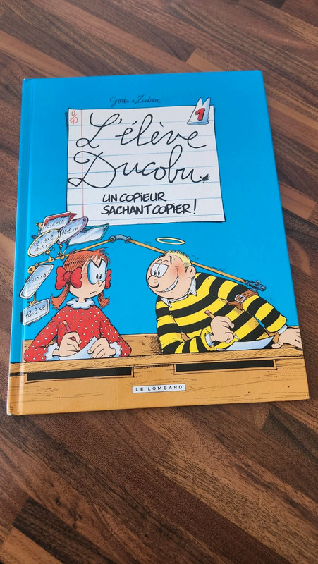 Livre L'élève Ducobu un copieur sachant copier