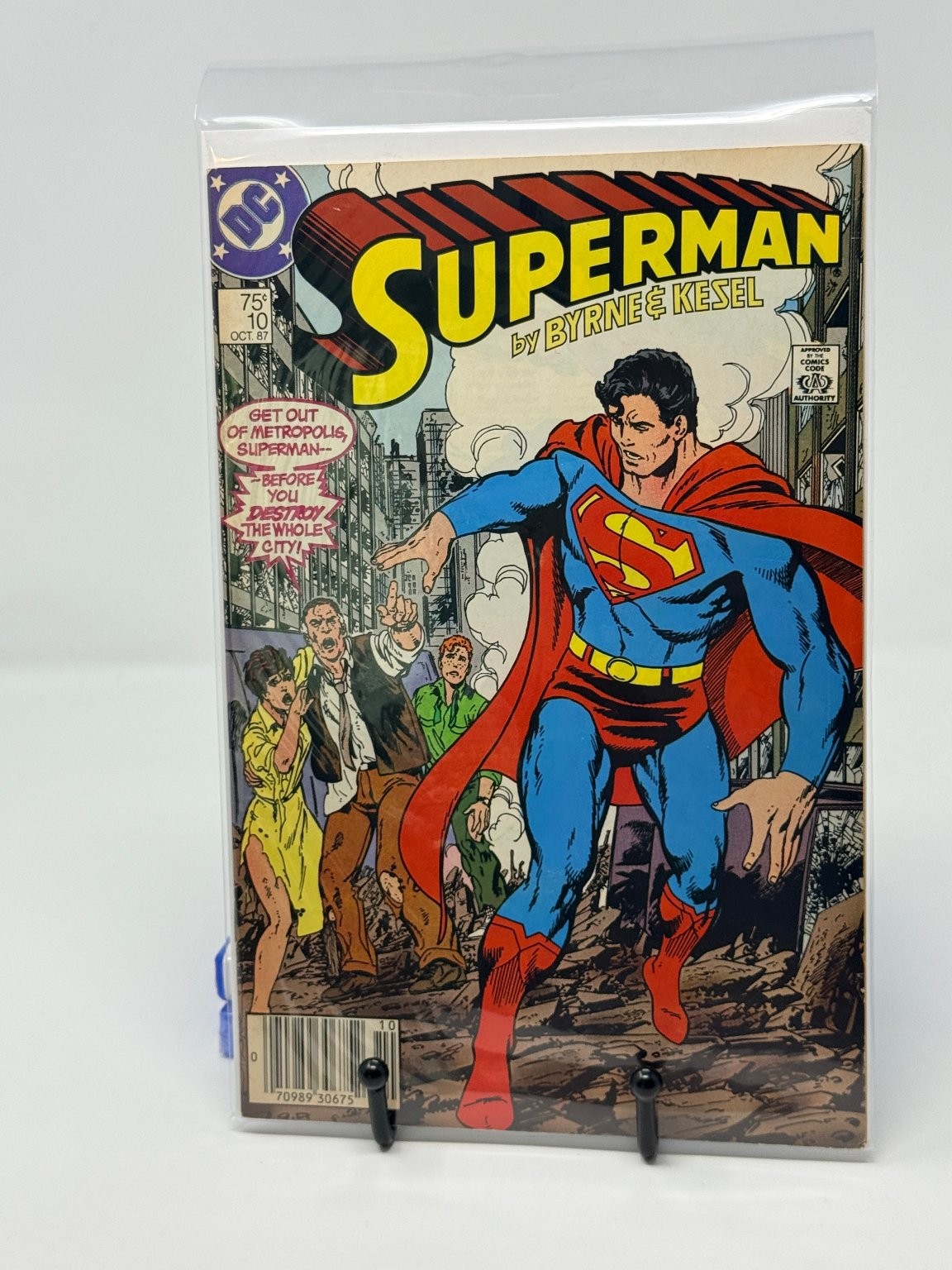 Superman #10 John Byrne Karl Kesel DC Comics 1987 fumetto vintage