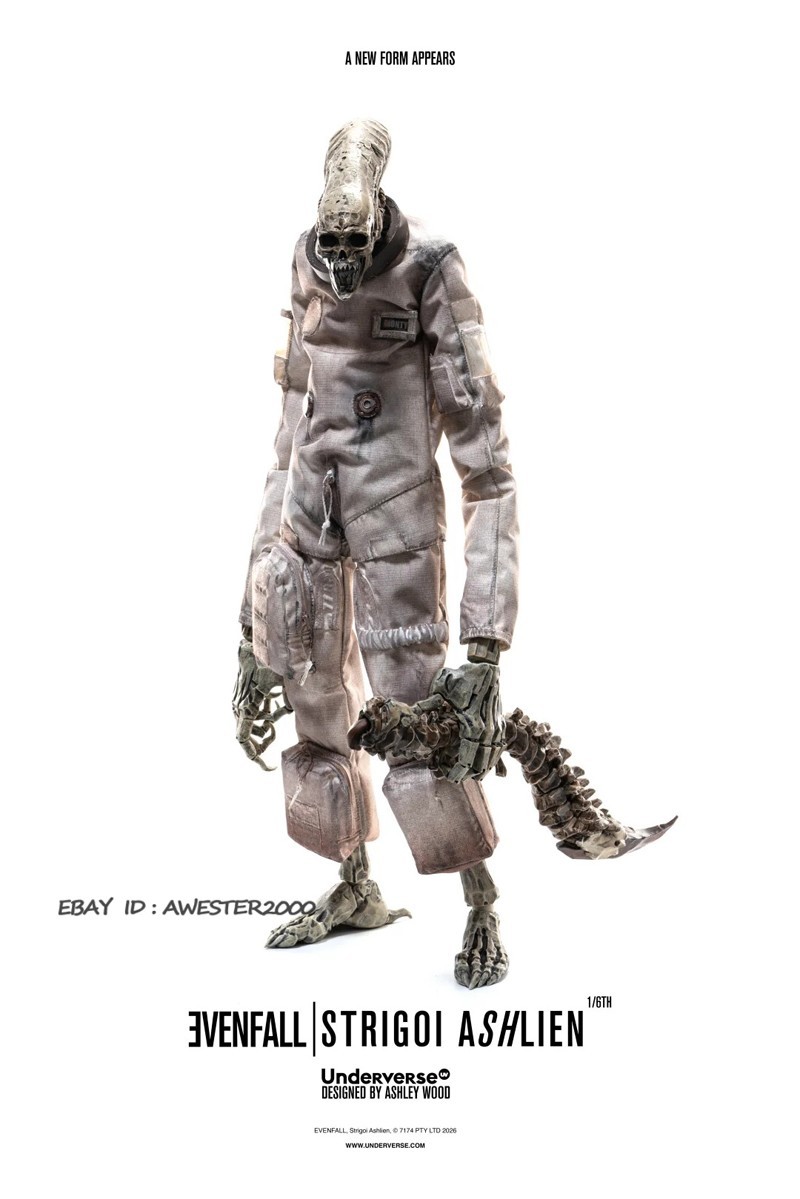 Modellino Underverse EVENFALL ASHLIEN MONTY 2026 WF edizione limitata 1/6