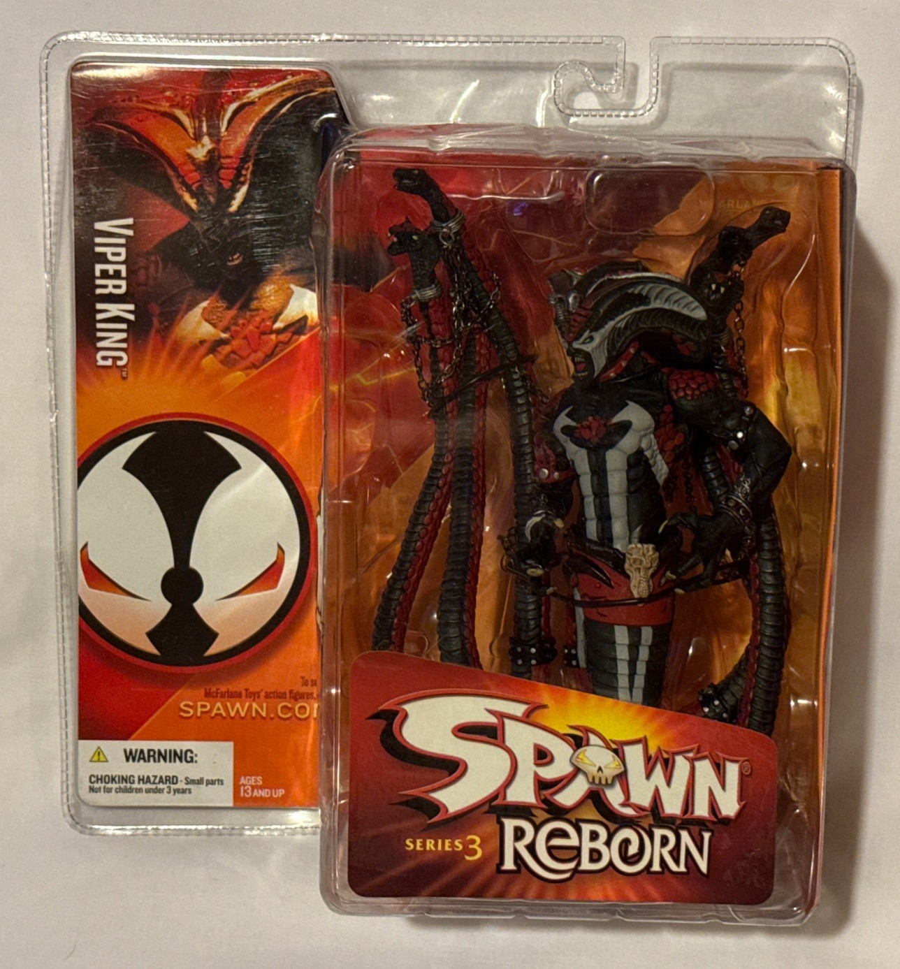Modellino McFarlane Toys Spawn Reborn Series 3 Viper King 2005 - Nuovo