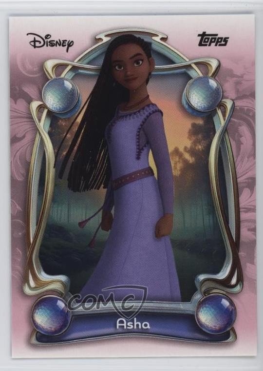 2025 Topps Disney Wonder Tier 1 Asha #99 1ol1
