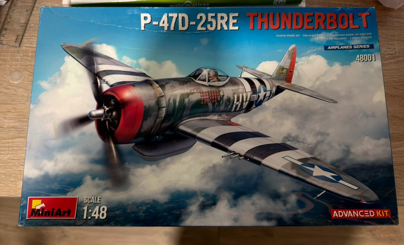 MiniArt 1/48 48001 P-47D-25RE Thunderbolt Advanced Kit
