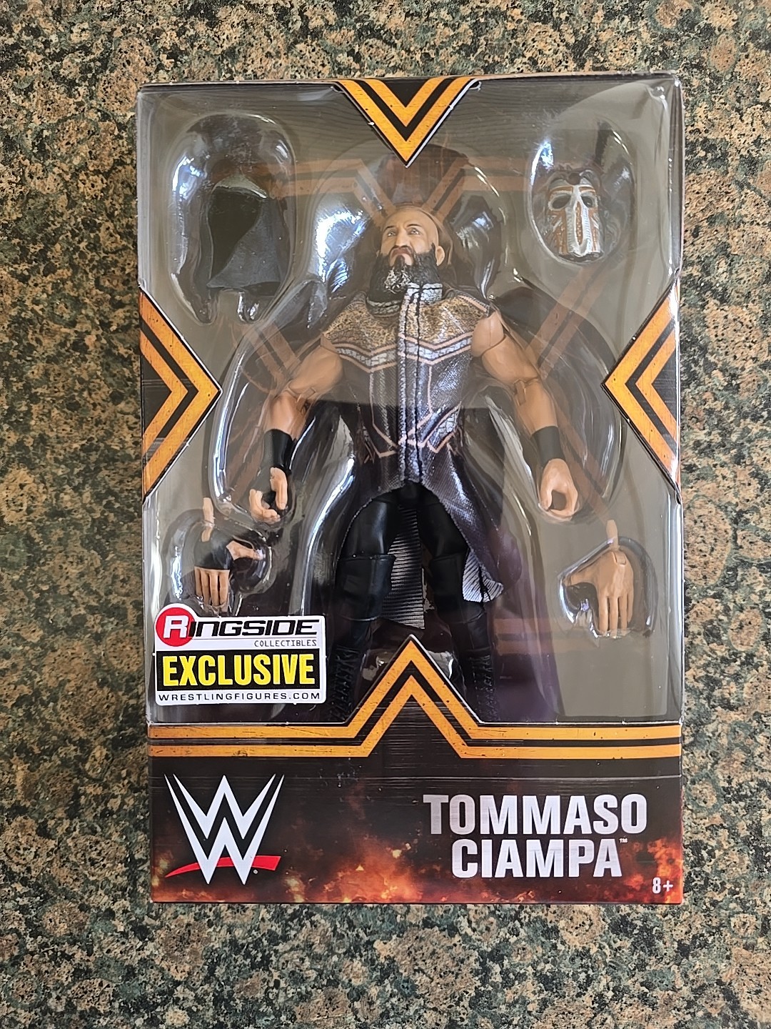 WWE Elite Tommaso Ciampa War Games NXT Ringside Esclusivo Nuovo 