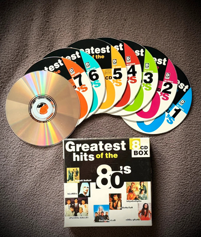 Compilation 80’s CD Box Set