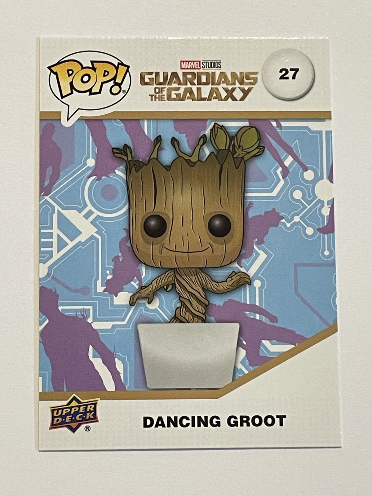 Upper Deck 2023 Funko Pop Marvel Infinity Saga #27 - Dancing Groot