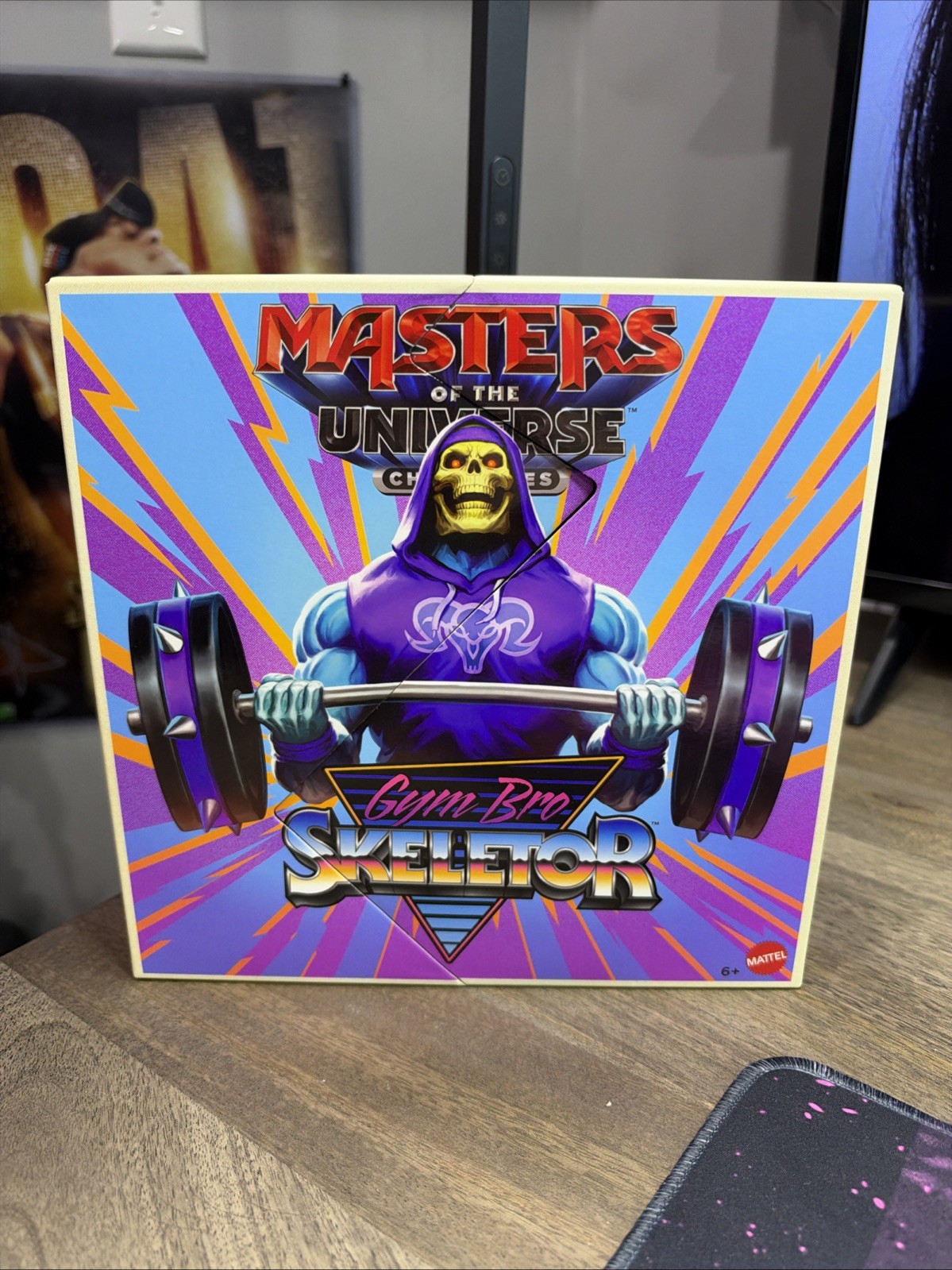MOTU Masters of the Universe Gym Bro Skeletor Figure Mattel Creations SDCC 2026